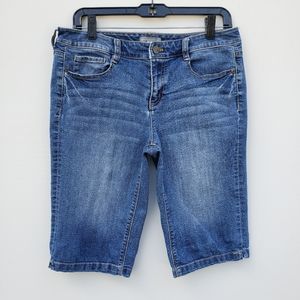 New York & Company | Bermuda Jean Shorts Size 8